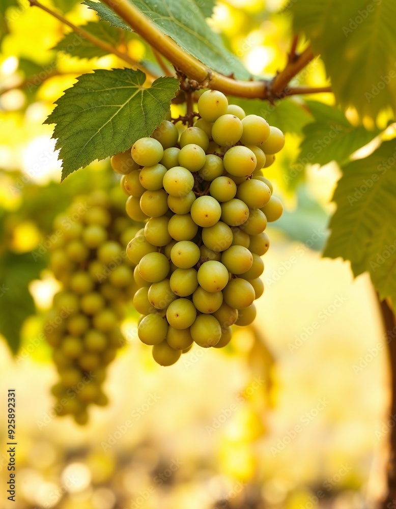 Fototapeta premium grapes in vineyard