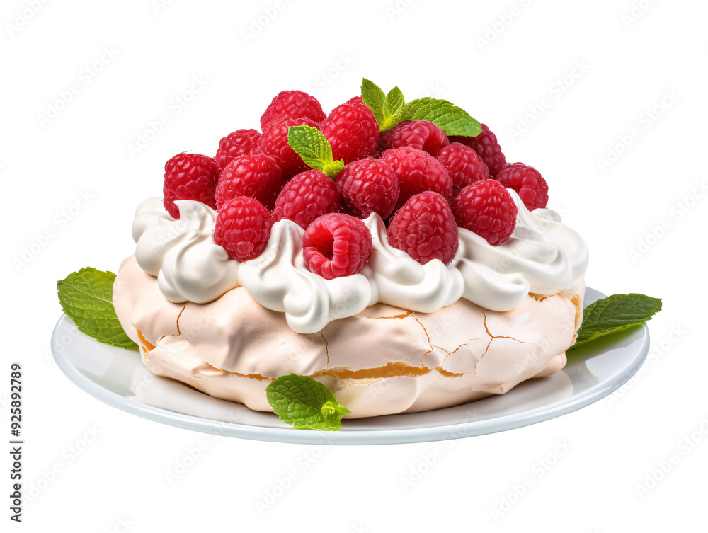 a dessert on a plate a dessert on a plate