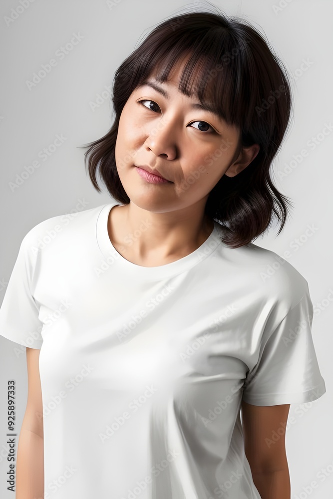 a photo of an isolated female, woman, fashion model, wearing a blank white t-shirt, clothing, style, apparel, minimalist, simple, casual, outfit, plain, modern, beauty, elegance, chic, simplicity
a photo of an isolated female, woman, fashion model, wearing a blank white t-shirt, clothing, style, apparel, minimalist, simple, casual, outfit, plain, modern, beauty, elegance, chic, simplicity