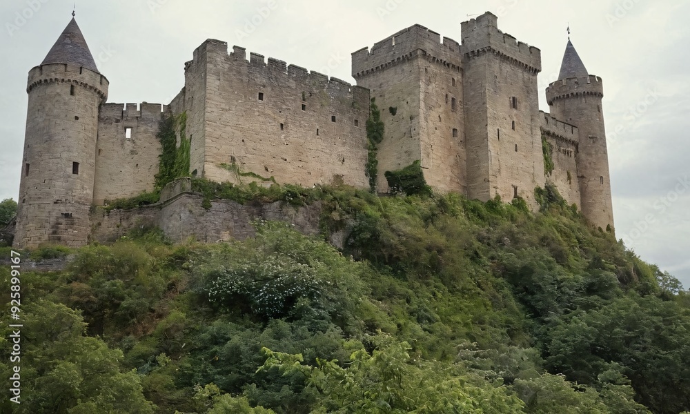 A very old fort on the mountain A very old fort on the mountain