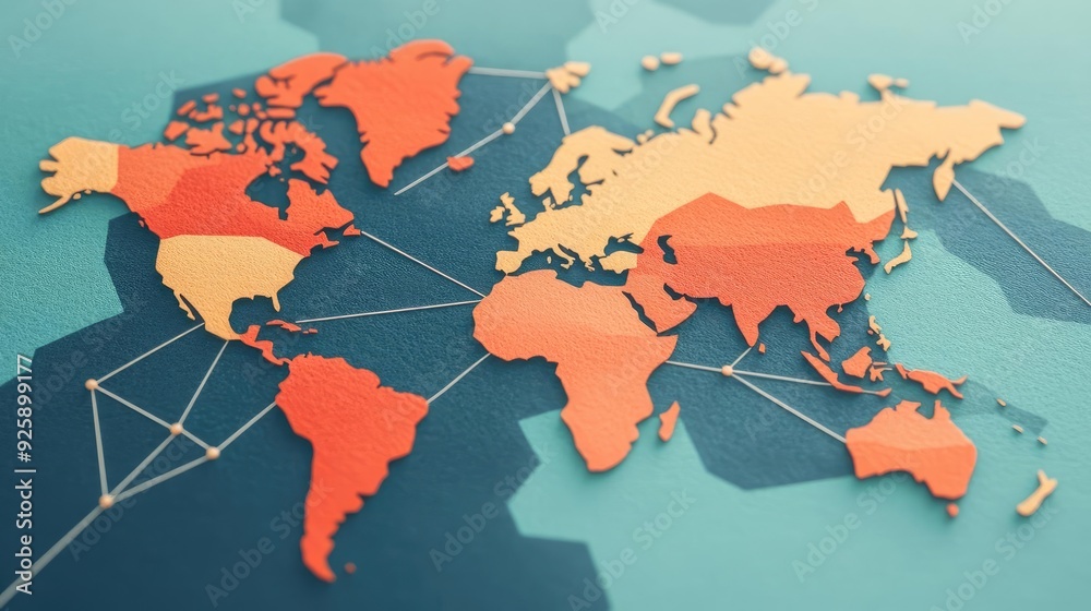 Global network, fast data transfer, advanced payment methods, Watercolor style Global network, fast data transfer, advanced payment methods, Watercolor style