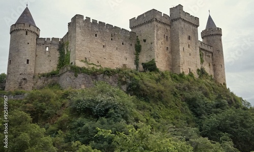 A very old fort on the mountain