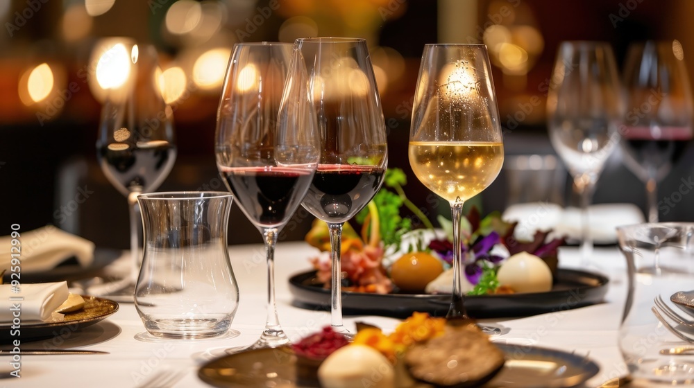 Create an opulent wine and dine experience with a selection of rare wines paired with gourmet dishes, including foie gras and truffle dishes Create an opulent wine and dine experience with a selection of rare wines paired with gourmet dishes, including foie gras and truffle dishes