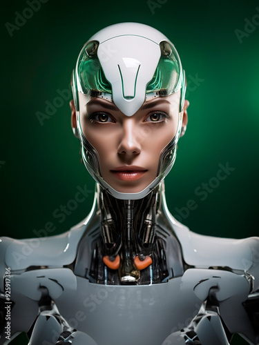 android robot cyborg person photo