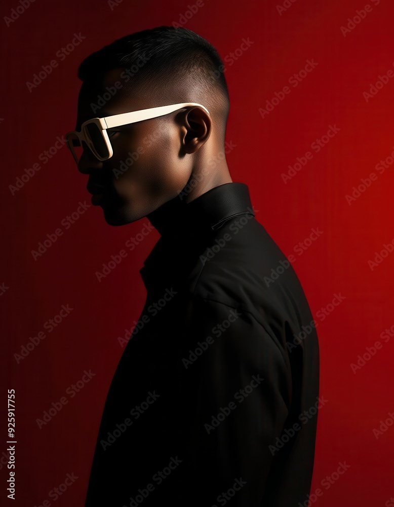 Obraz premium Glasses with Striking a Pose