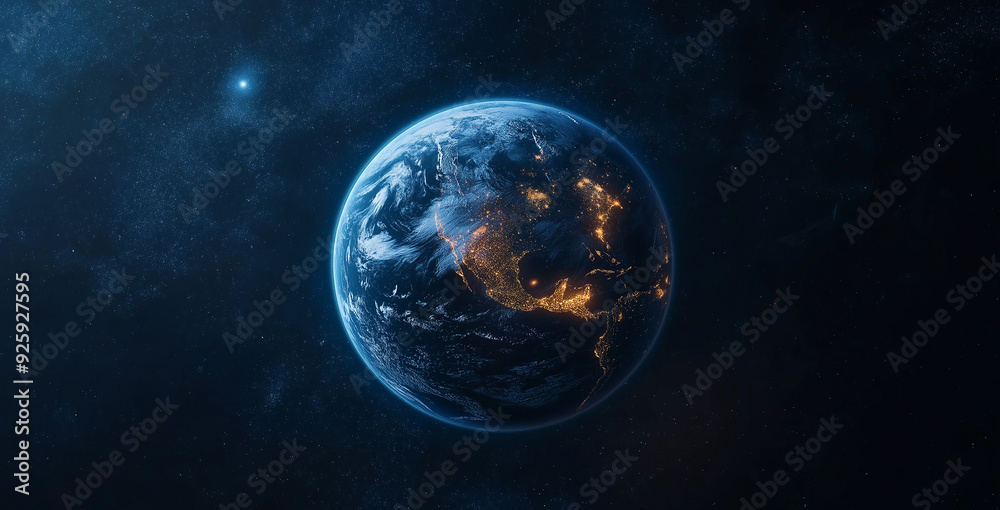 Earth in space galaxy universe Earth in space galaxy universe