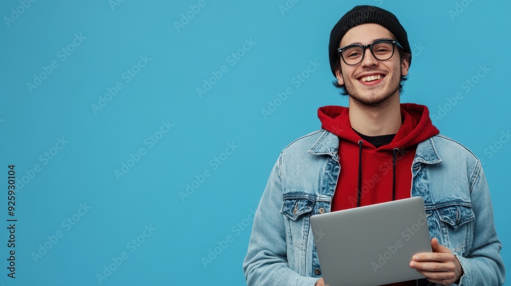 The smiling young man The smiling young man