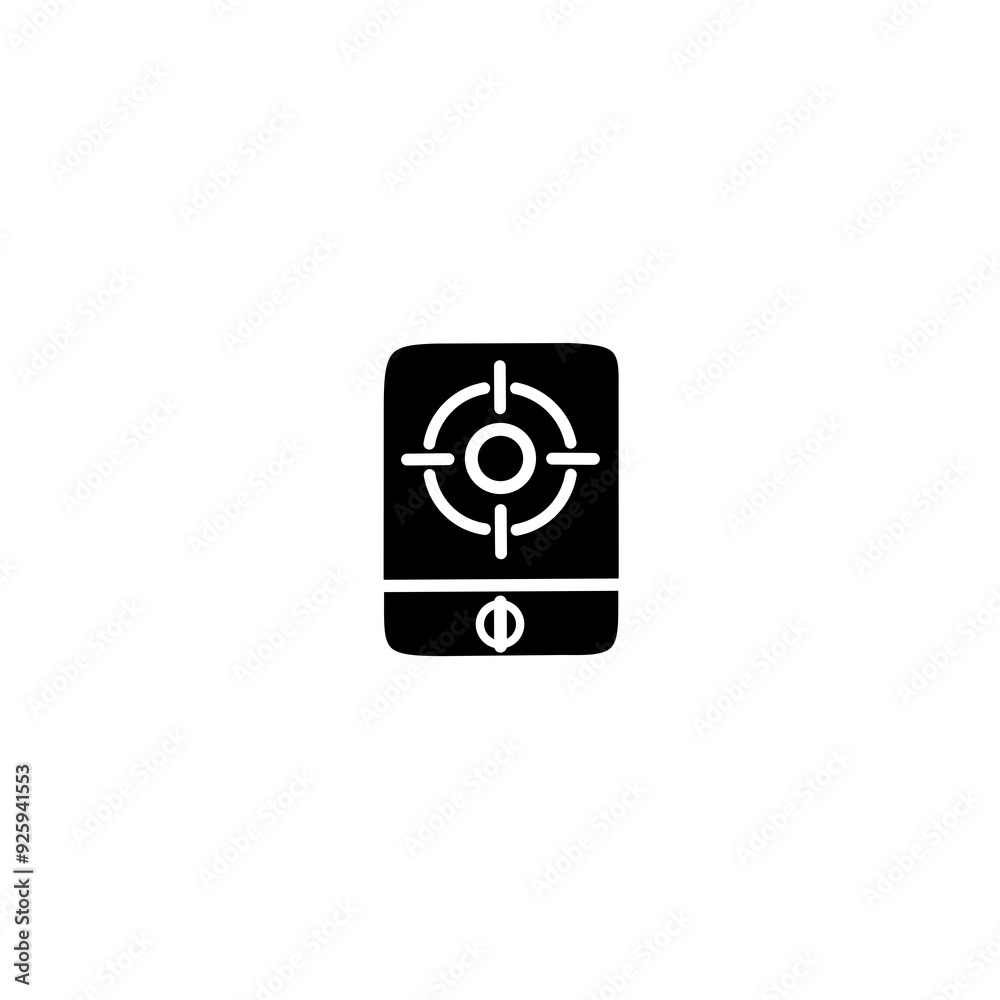 Stove icon illustration Stove icon illustration