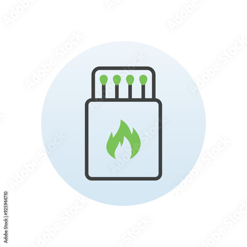 Matches vector icon