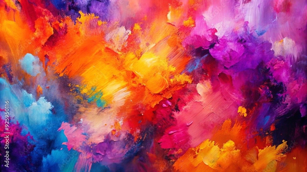 Vibrant abstract painting with bold strokes of pink, orange, and purple , abstract, composition, colorful, vibrant, pink Vibrant abstract painting with bold strokes of pink, orange, and purple , abstract, composition, colorful, vibrant, pink