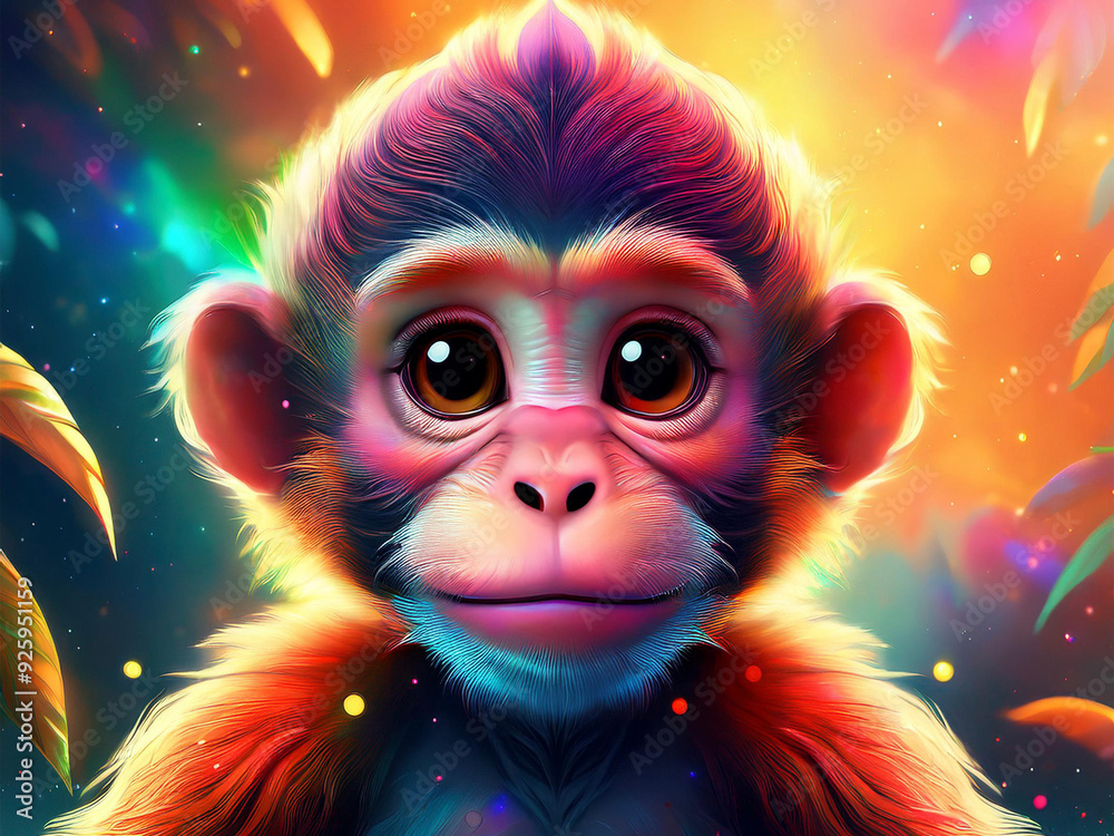 Cute little monkey Cute little monkey