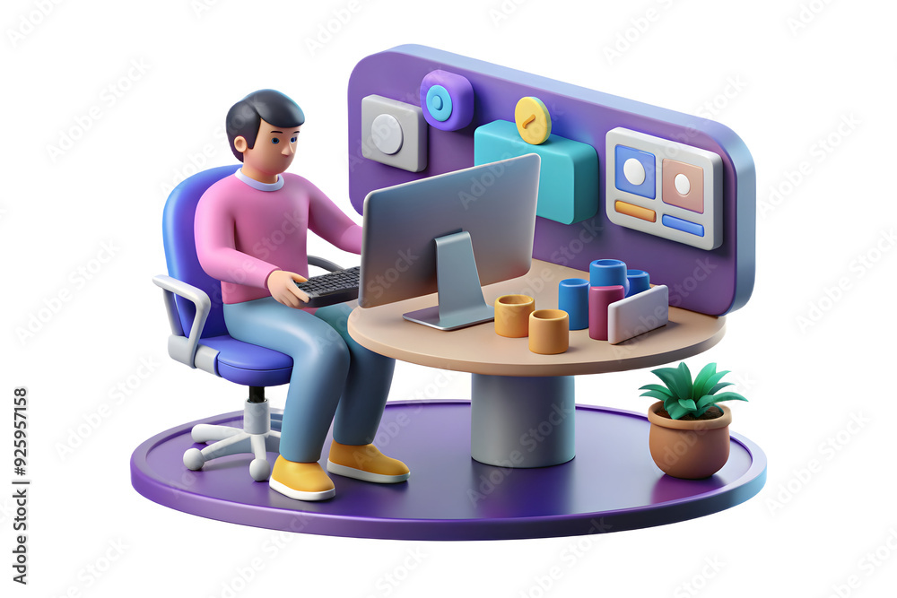 Creative video editing in virtual meeting workspace with abstract design Creative video editing in virtual meeting workspace with abstract design