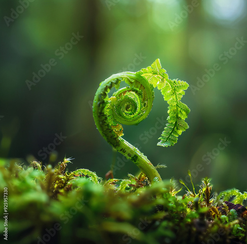 fern in the forest