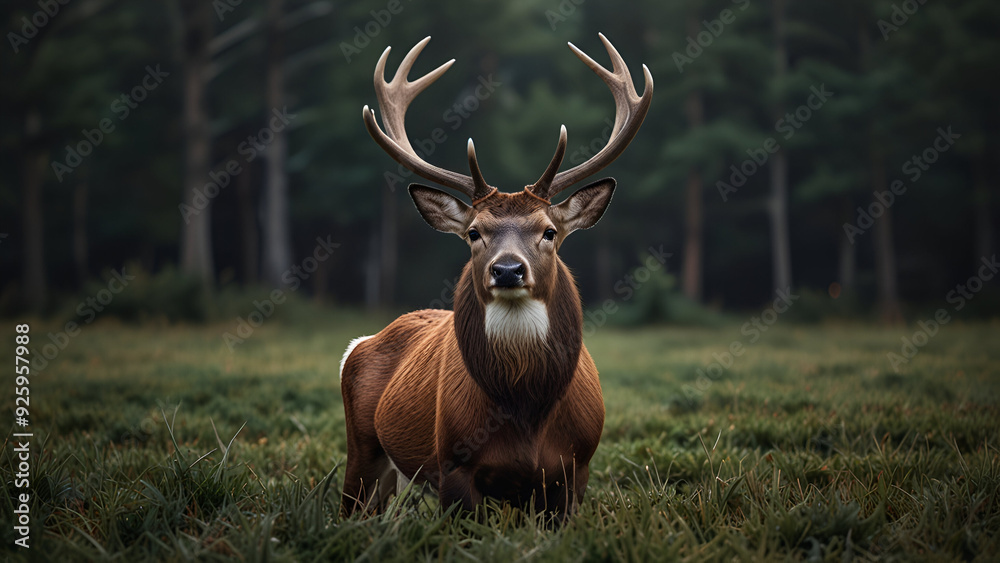 Obraz premium Deer in the forest
