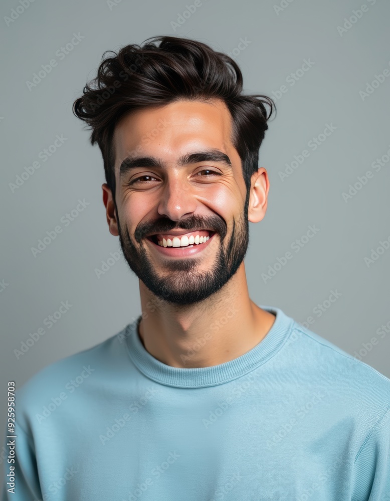 Portrait of Young Smiling Man Portrait of Young Smiling Man