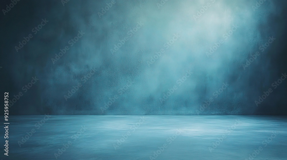Blue Mist Studio Background: A dramatic and moody backdrop with a soft, ethereal glow, perfect for showcasing products, creating a sense of mystery, or adding a touch of intrigue to your visuals. Blue Mist Studio Background: A dramatic and moody backdrop with a soft, ethereal glow, perfect for showcasing products, creating a sense of mystery, or adding a touch of intrigue to your visuals.
