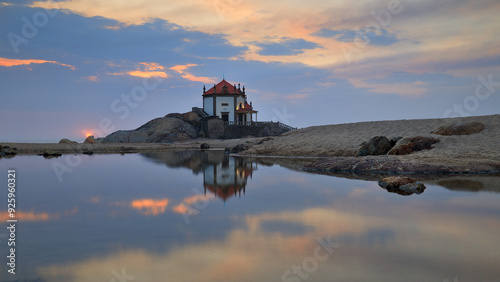 church at sea in vila nova de gaia