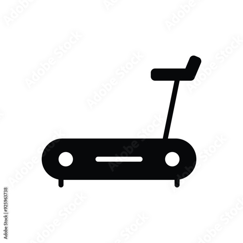 Treadmill vector icon