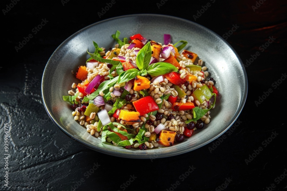 Fresh Salad with Wheat Berries and Squash Fresh Salad with Wheat Berries and Squash