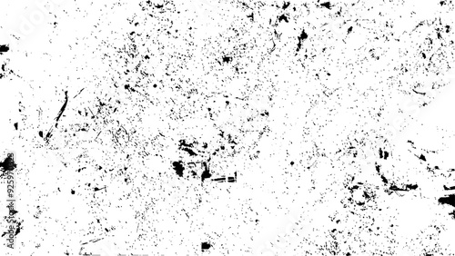 Grunge style dusty overlay texture background. Destroyed crumbled plaster on aged painted brushed surface. Shattered plaster on cement gypsum painted wall.
