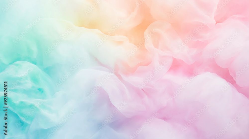 cute pastel rainbow cotton candy background, dreamy clouds, soft and airy color palette, digital art with watercolor textures, ethereal atmosphere, fantasy-inspired cute pastel rainbow cotton candy background, dreamy clouds, soft and airy color palette, digital art with watercolor textures, ethereal atmosphere, fantasy-inspired