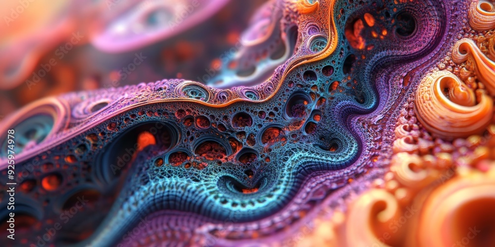 Macro shot of a digital illustration with intricate details and vibrant colors, emphasizing the precision and artistry of digital design Macro shot of a digital illustration with intricate details and vibrant colors, emphasizing the precision and artistry of digital design