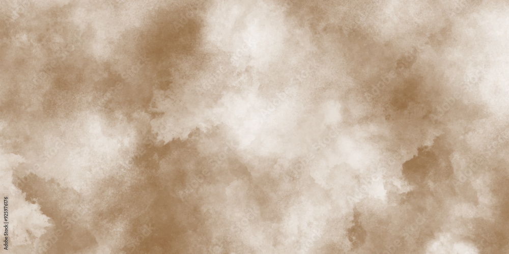 Brown Grunge texture background with grainy effect, brown watercolor background hand-drawn with cloudy strokes of brushes, brown old vintage paper texture with cloudy stains. Brown Grunge texture background with grainy effect, brown watercolor background hand-drawn with cloudy strokes of brushes, brown old vintage paper texture with cloudy stains.