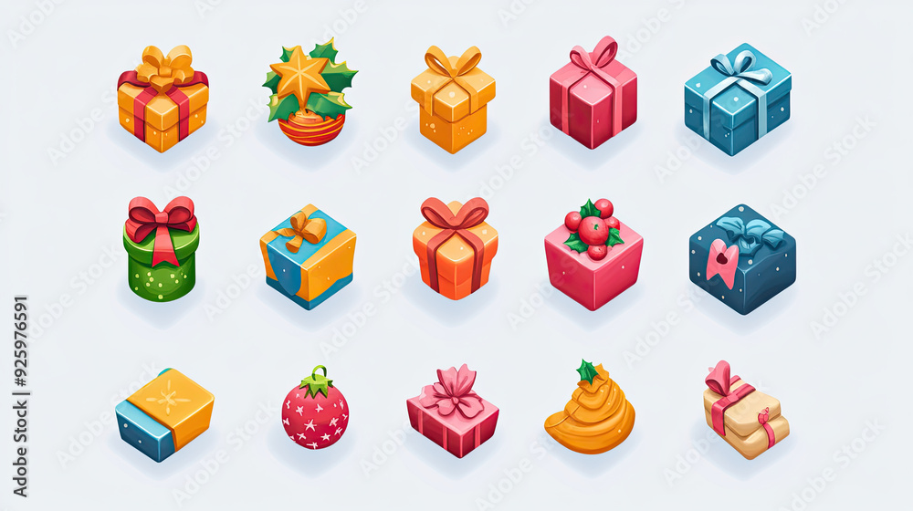 Obraz premium icons set for shopping