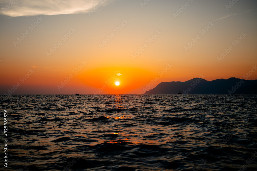 Obraz premium Sunset in Italy