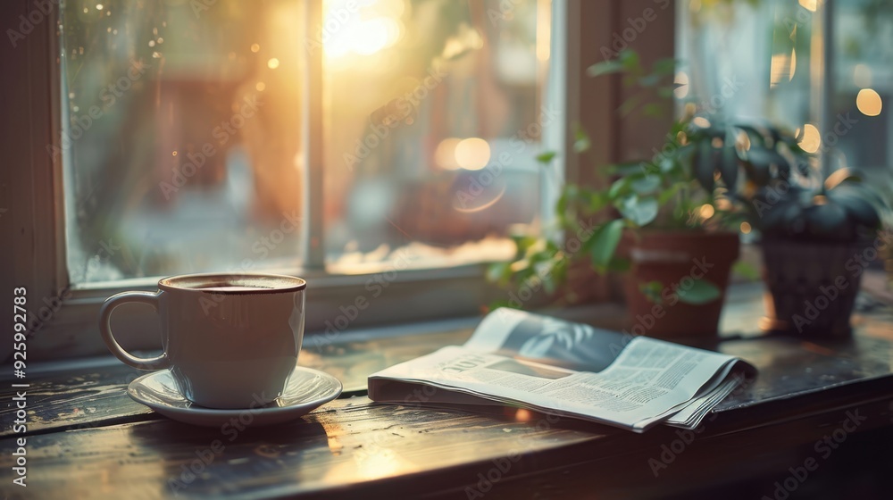 Reading the Newspaper: Enjoy a quiet moment by the window with coffee, flipping through the newspaper or a magazine to stay updated on current events and emerging trends.
Reading the Newspaper: Enjoy a quiet moment by the window with coffee, flipping through the newspaper or a magazine to stay updated on current events and emerging trends.