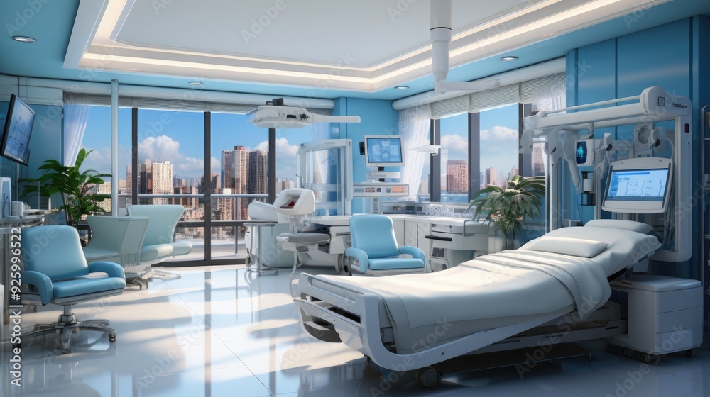 Modern Medical Clinic with State-of-the-Art Equipment and Advanced Technology Modern Medical Clinic with State-of-the-Art Equipment and Advanced Technology