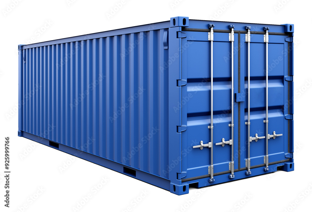 Blue Shipping Container Isolated on Transparent Background PNG
Blue Shipping Container Isolated on Transparent Background PNG