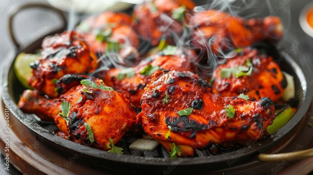 Spicy Charred Tandoori Chicken Delight Spicy Charred Tandoori Chicken Delight