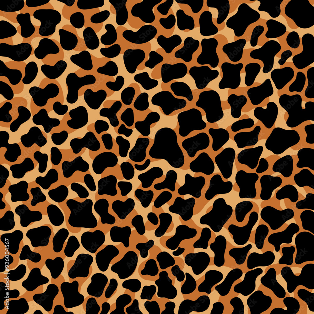 Leopard pattern seamless background and printing or home decorate and more. Leopard pattern seamless background and printing or home decorate and more.