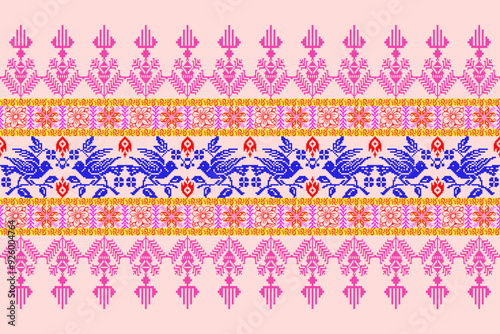 Geometric patterns,flower ,Asian or ethnic patterns,Cross Stitch. Geometric ethnic patterns. Design for Saree, Patola, Sari, Dupatta, Vyshyvanka, rushnyk, dupatta, Clothing, fabric, batik, Knitwear,