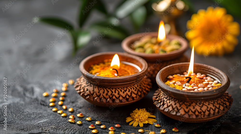 Fireworks on Diwali night. Diwali background Fireworks on Diwali night. Diwali background