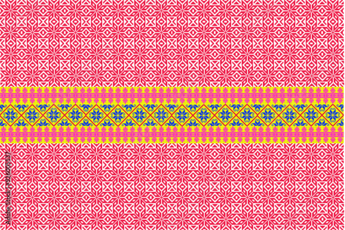 Geometric patterns,flower ,Asian or ethnic patterns,Cross Stitch. Geometric ethnic patterns. Design for Saree, Patola, Sari, Dupatta, Vyshyvanka, rushnyk, dupatta, Clothing, fabric, batik, Knitwear,