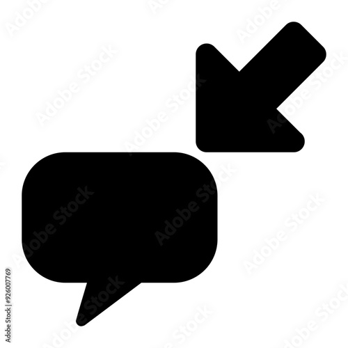 receive message, receiving, inbox, message, incoming message, communications solid or glyph icon