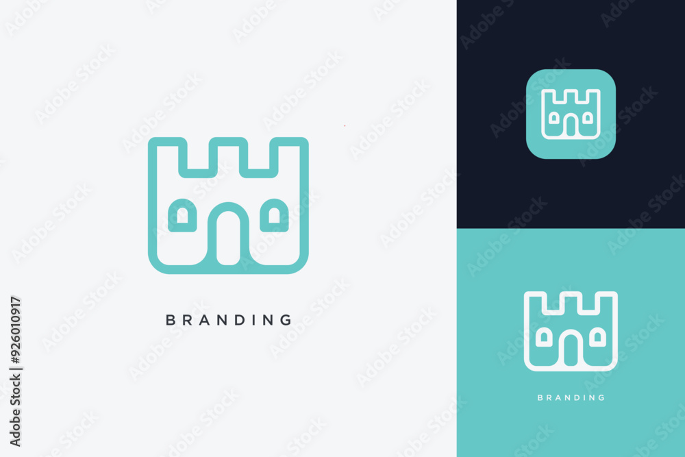 Home Building Logo Modern Structure Home Building Logo Modern Structure