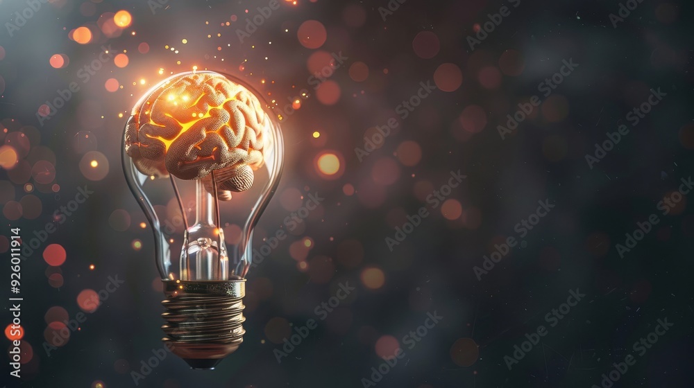 The picture might depict a light bulb burning in dim light. It represents ideas, imagination, and success. The picture might depict a light bulb burning in dim light. It represents ideas, imagination, and success.