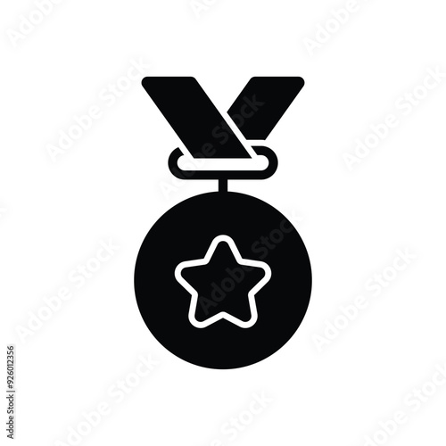 Medal vector icon