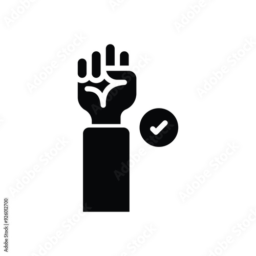 Yes vector icon