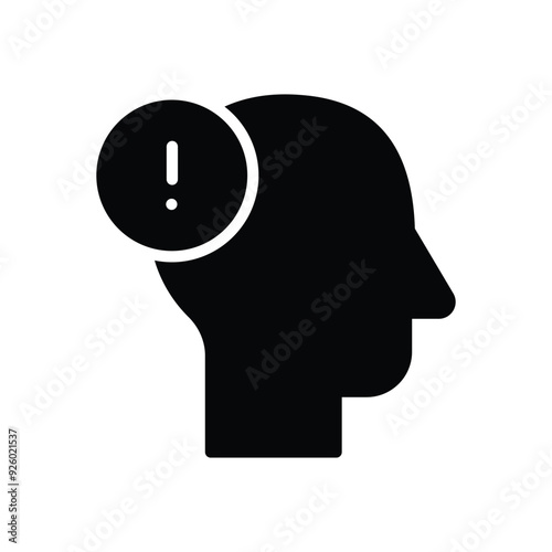 Phobia vector icon