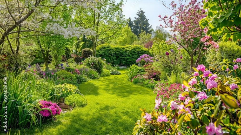 A Springtime Garden A Springtime Garden