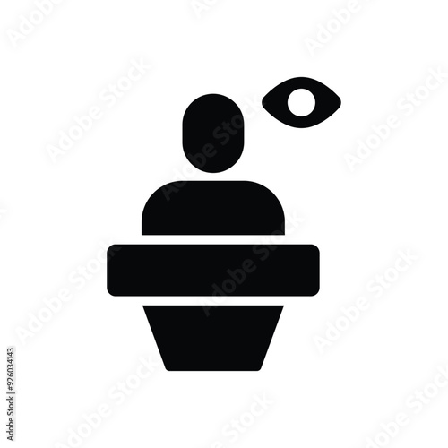 Witness vector icon