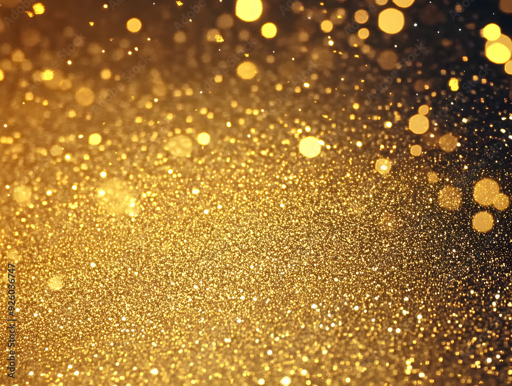 abstract golden twinkle background