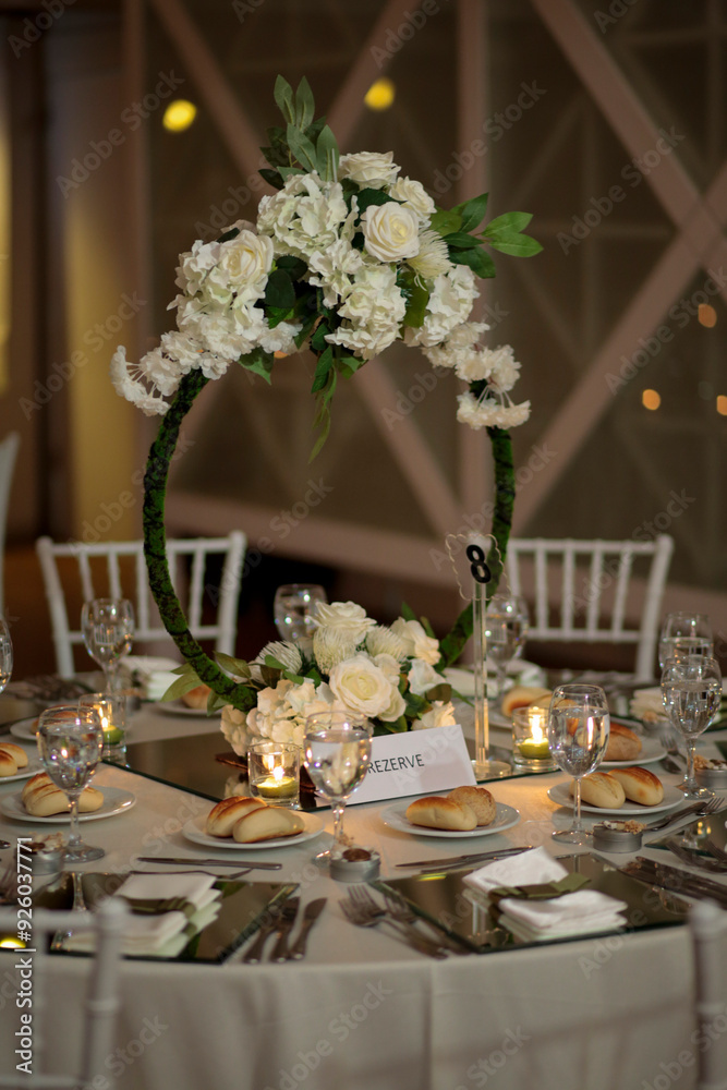 Romantic Wedding: Ceremony Venue with Bosphorus Bridge Backdrop