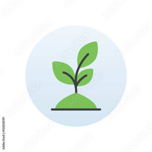  Trees Planting vector icon