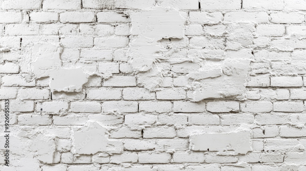 A clean, white brick wall background with a modern and minimalist feel, suitable for urban-themed projects A clean, white brick wall background with a modern and minimalist feel, suitable for urban-themed projects