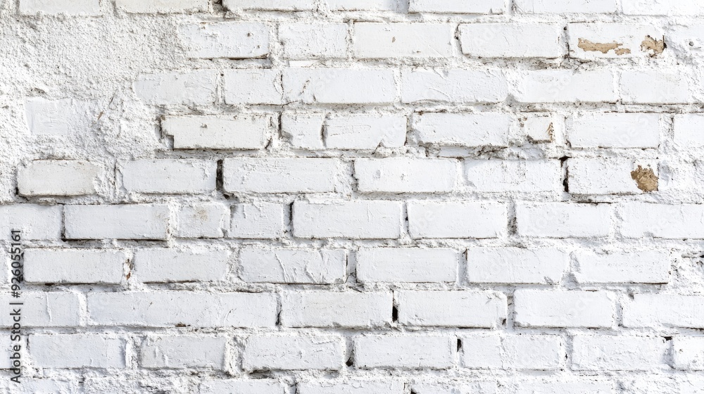 A clean, white brick wall background with a modern and minimalist feel, suitable for urban-themed projects A clean, white brick wall background with a modern and minimalist feel, suitable for urban-themed projects